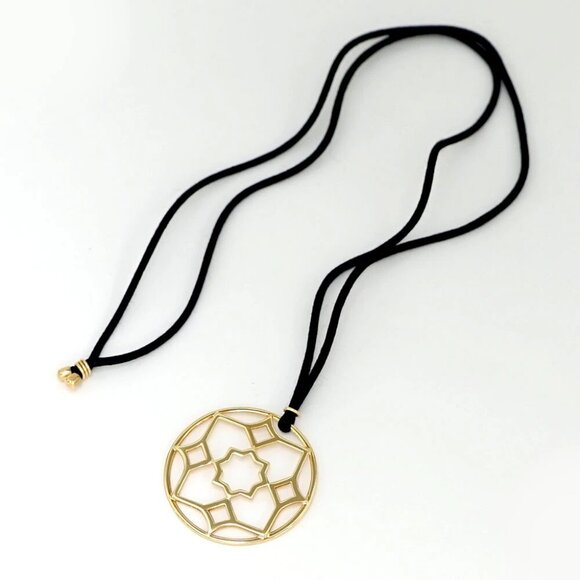 Tiffany & Co. Medium Zellige Marrakesh Necklace 21" 18k Yellow Gold Auth w/Bag - Picture 3 of 6